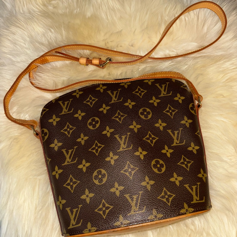 💎RARE💎Beautiful Authentic (VI0998) LOUIS VUITTON “Monogram Drouot” - Picture 4 of 16